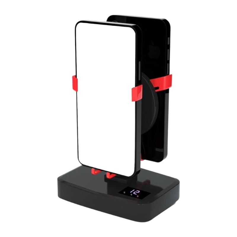 Automatic Left Right Swing Phone Step Counter with Digital Timer & Quiet Operate Compact LCD Display Fitness Track