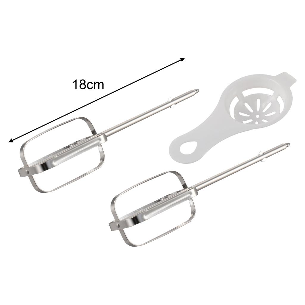 Hand Mixer Hand Egg Beater Mixer Egg Beater Whipped Cream Sauce Mayonnaise 18cm Manual Stainless Steel For Eggs