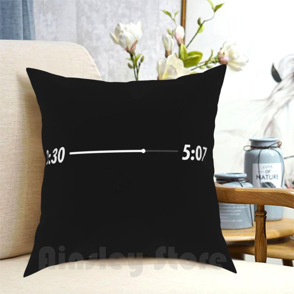 NightsBeat Switch Time Stamp Pillow Case Printed Home Soft Throw Pillow Tyler The Creator Blonde Blond Nights Music