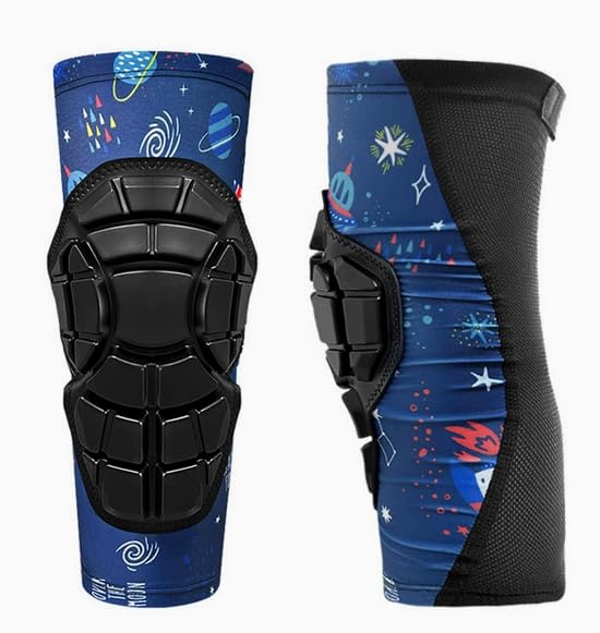 

Knee Knee Pads for Elementary School Knee Pads for Injury Suitable for and Stretchy Leg Sleeves for and Easy to Put on and Take 1 Sizes Kids синий