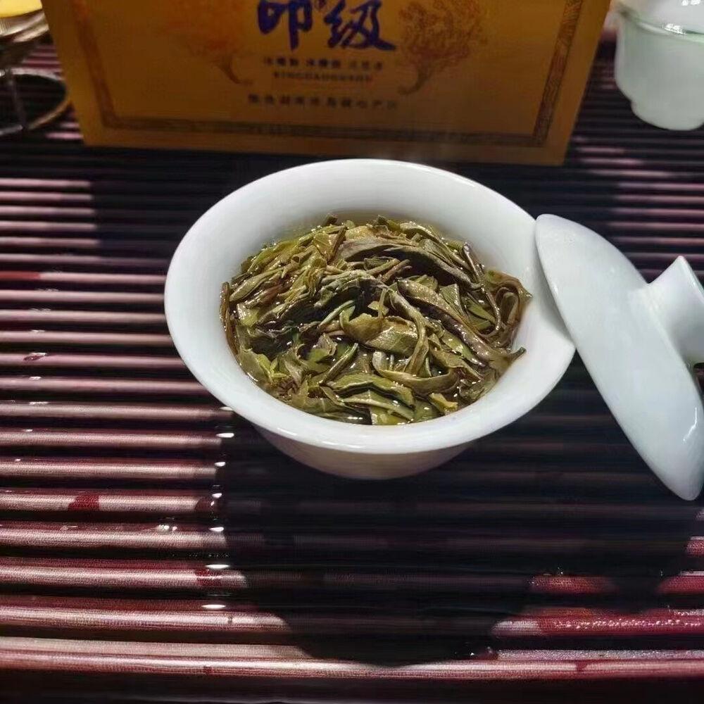 357g Yunnan Roher Pu-erh Teekuchen 2023 Bingdao Sheng Pu'er Tee Nagelneu Puerh Tee