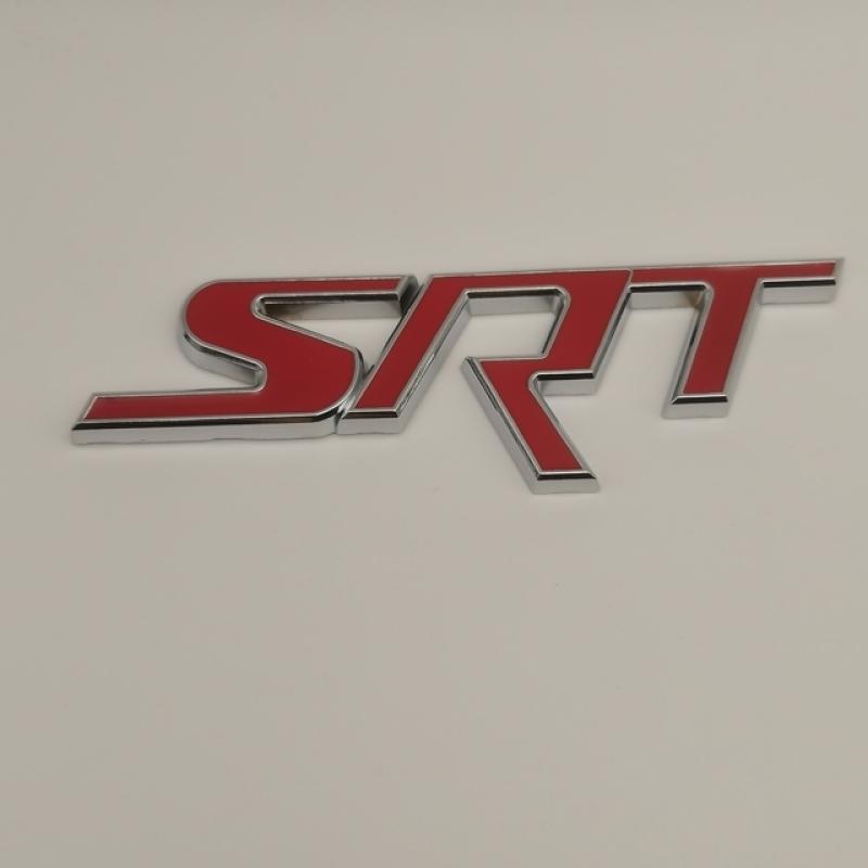 

Наклейка на кузов автомобиля SRT на задний багажник, значок-наклейка style 1