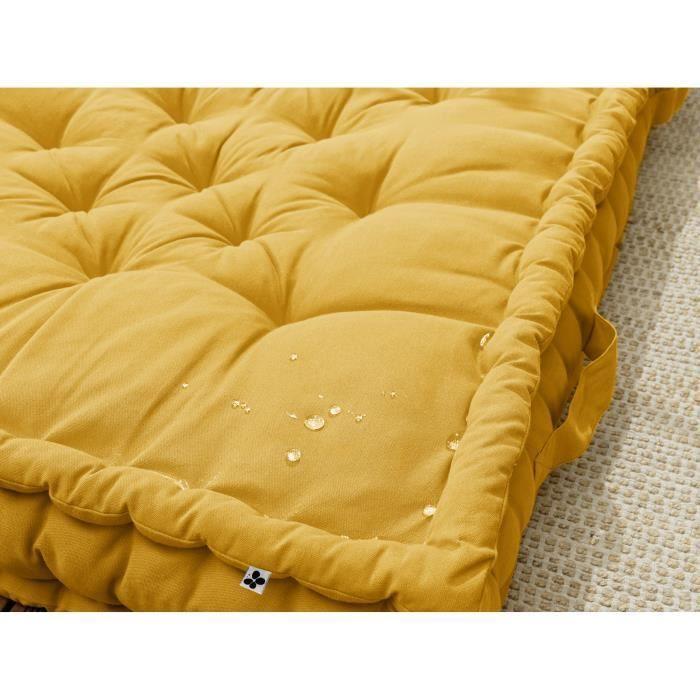 Coussin De Sol - Kalas - Modèle Kala - 50x50x10 Cm - 100% Coton - Déperlant