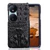 Honor Play 50 Plus Cowhide Crocodile Pattern Leather Protective Case