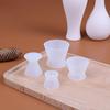 4Pcs/Set Dental Flexible Silicone Mixing Cup Dental Silicone Rubber Mixing Bowl