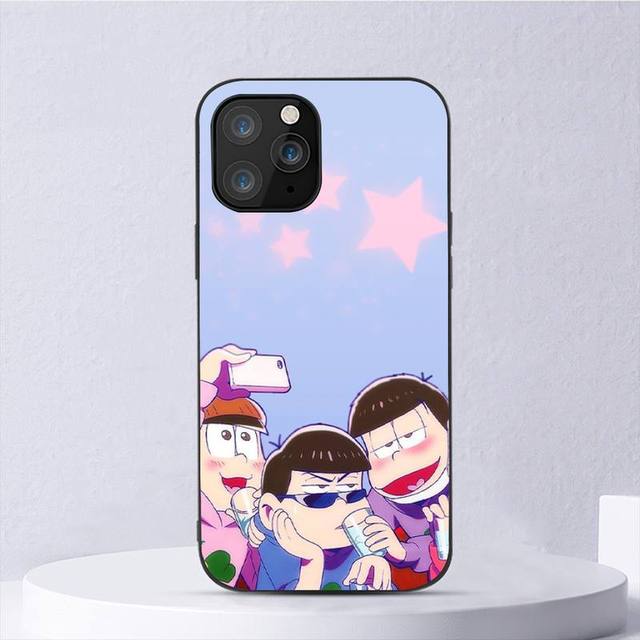

Чехол для телефона аниме Osomatsu San для Iphone 11 12 Mini 13 14 Pro Xs Max X 8 7 6s Plus 5 Se Xr Shell iPhone14ProMax