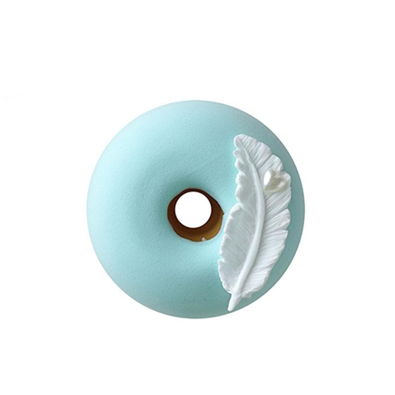 

Fake ice cream model artificial donut simulation doughnut fake food props dessert cake house store shop cabinet decor ціан