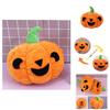 Adorable Reversible Pumpkin Plush Toy Perfect Halloween Gift Customizable Doll