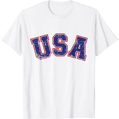 Tým USA pro Vlastenecký Den nezávislosti 4. července Tričko