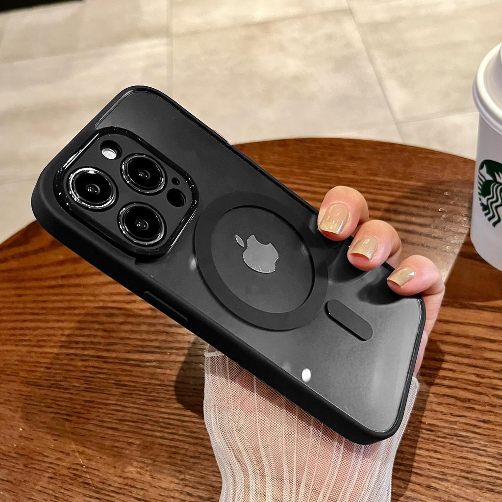 Luxury For Magsafe Magnetic Wireless Charging Case for iPhone 15 14 Plus 13 12 11 Pro Max Shockproof Soft Bumper Clear Cover