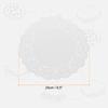 150/300pcs Lace Paper Doilies White Round/Oval/Rectangle Disposable Decorative Paper Placemats Hollow Flower Absorbing Papers