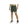 Nike Pantaloncini da corsa casual due in uno Dri-FIT Stride con design con logo riflettente da uomo Pantaloncini verde vintage DM4760-338