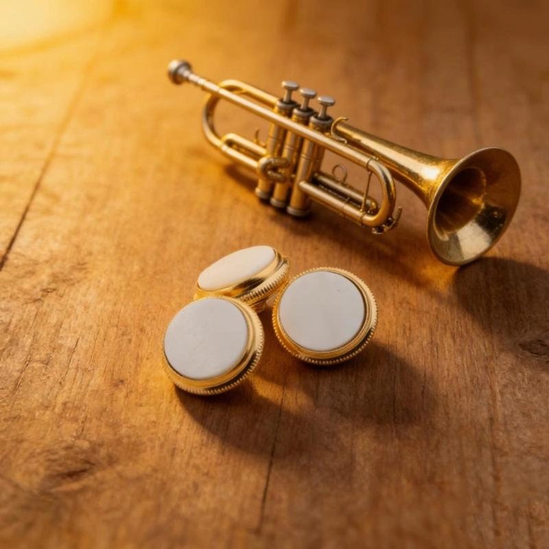 3pack Brass Trumpet Finger Buttons Trumpet Valves Cap Trumpet Repairing Instruments Part Musical Instrument Accessories