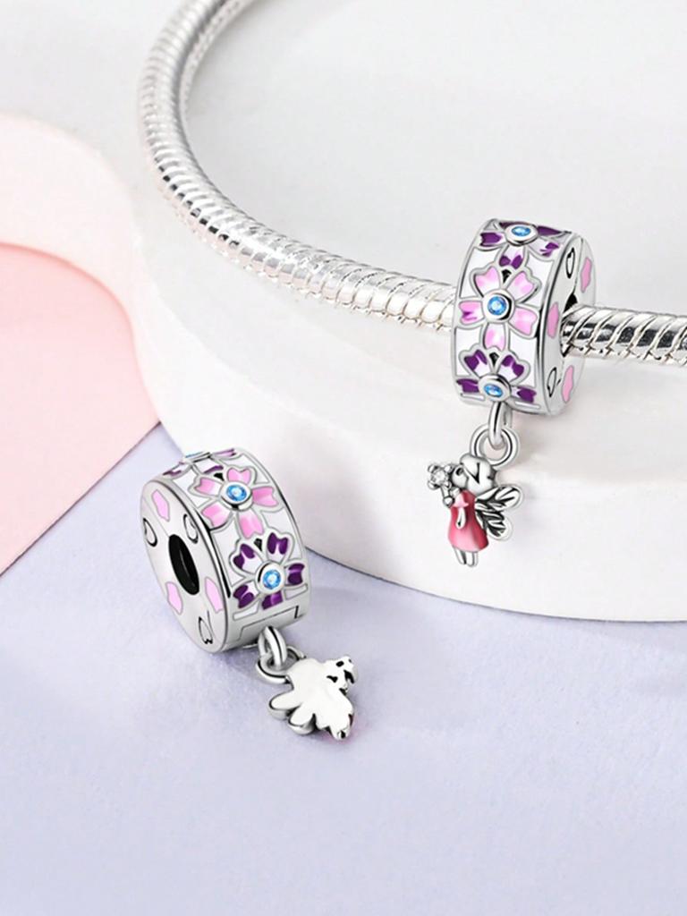 Copper Colors Stars And Moon Clips And Spacersbeads Charm Pendant For Original Bracelet For Women Diy Jewelry Love Gift
