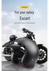 Retro Unisex Motorcycle Half Helmet - Stylish and Electric Vehicle Compatible