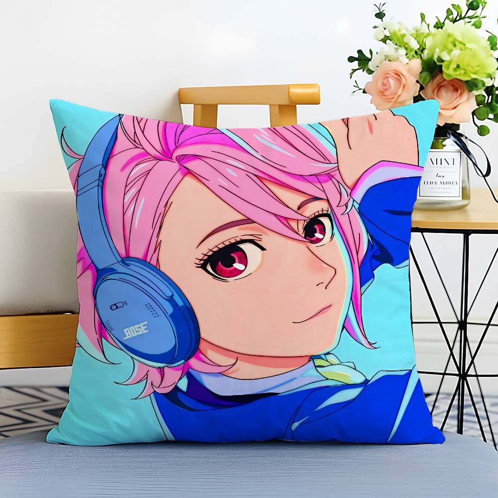 Anime D-Dandadan-MT Cartoon Pillow Case Printed Brushed Fleece Pillow Baby Skin-Touch Eco-Friendly Dye-Sublimat