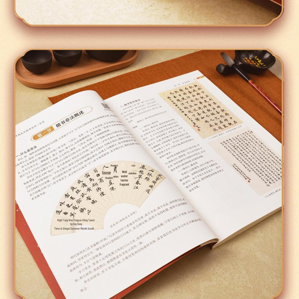 Lu Zhongnan's Adult Brush Calligraphy Tutorial: Regular Script Copybook