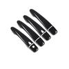 For Nissan Altima 20013-2018 Car Carbon Fiber Style Black Exterior Door Handle Moulding Cover Trim Sticker Decor Accessories