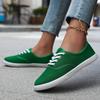 Women's Elegant Solid Color Casual Sports Shoes, Lightweight Lace-up Shoes, Multiple Colors for All Seasons, Comfortable Round Toe Design