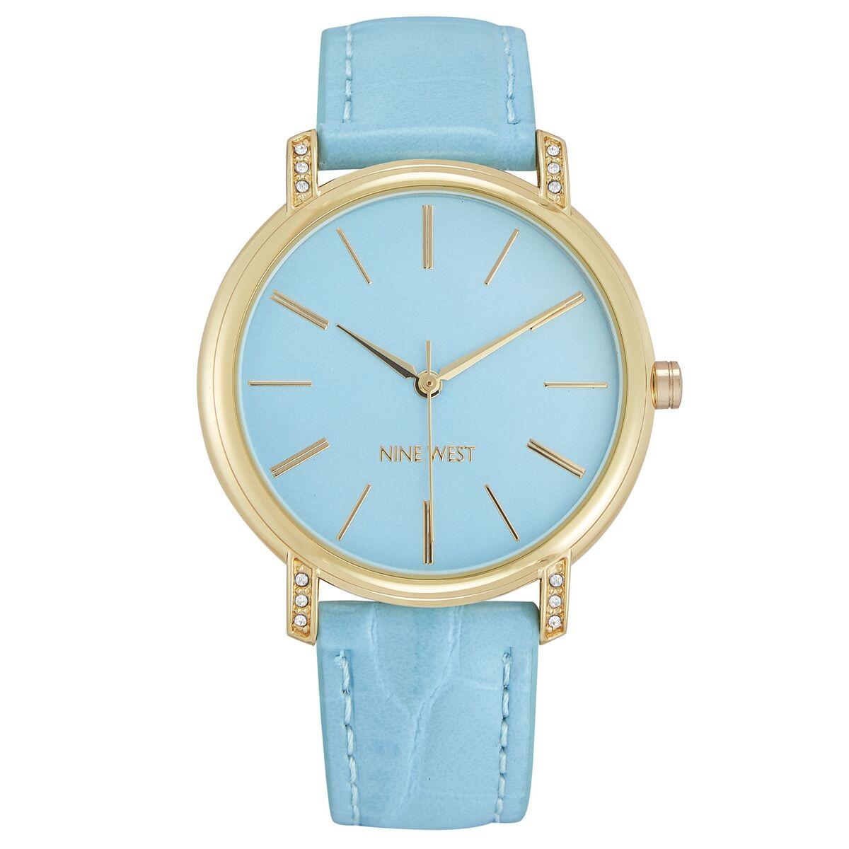 

Женские часы Nine West NW_2492LBLB TU прозрачный