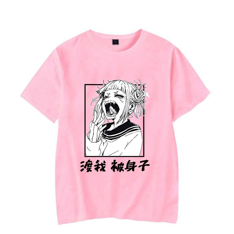 New Himiko Toga Printed T-shirts Fashion Women Short Sleeve Cool Summer Casual Tops Anime T-shirts Female Shirt Tees