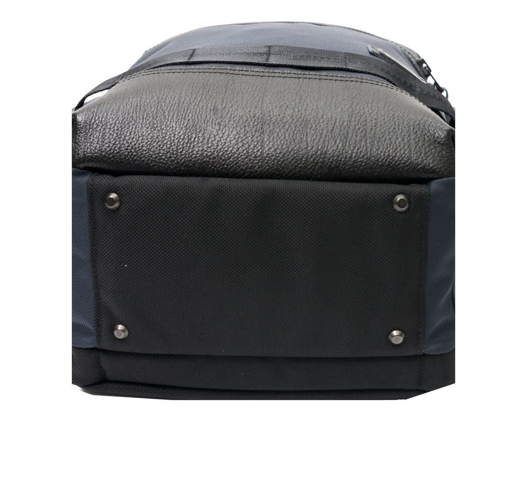 [Meisterwerk] Rise Ver.2 Rucksack Nr. 02261-v2 PC-kompatibler 2-Lagen-Gurt übernommen (MASTERTEX-09CORDURA Ballisticsteel-Leder), Marine (Marine)