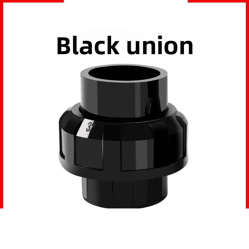 20/25/32/40mm Dark Grey UPVC Direct 90 Degree Elbow Aquarium Garden Irrigation Tee Water Tube Joint Fittings PVC Pipe End Cap