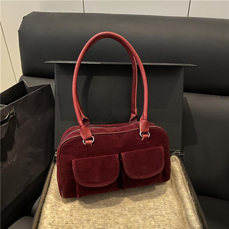 Trendy Women's Commuting Hand-held Small Square Bag, 2026 New Korean Versi Fashiable Versatile Shoulder Bags