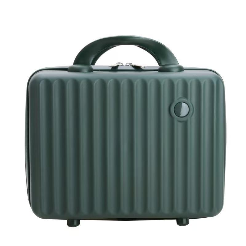 14 Inch Handheld Luggage Cosmetic Case Lightweight Zipper Companion Mini Small Storage Cosmetic Case