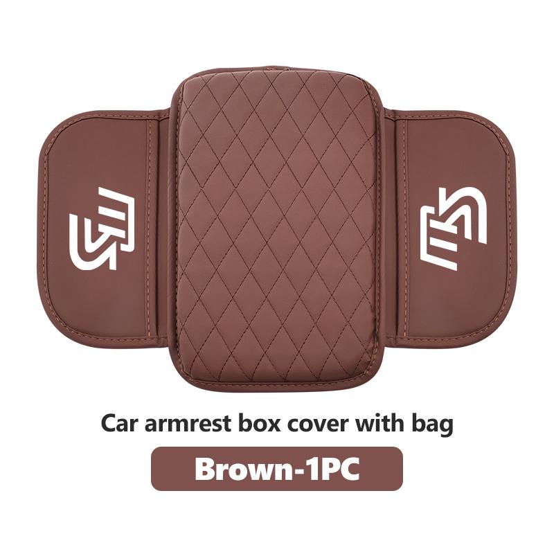 For Mazda Car Center Console Protector Cover Leather Armrest Box Cushion Pad CX5 MX5 CX7 Axela MS CX30 CX90 CX60 CX50 2 3 6 5