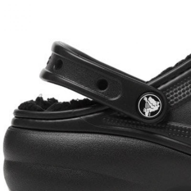 Crocs Sabots classiques à plateforme doublés pour femmes 207938 001