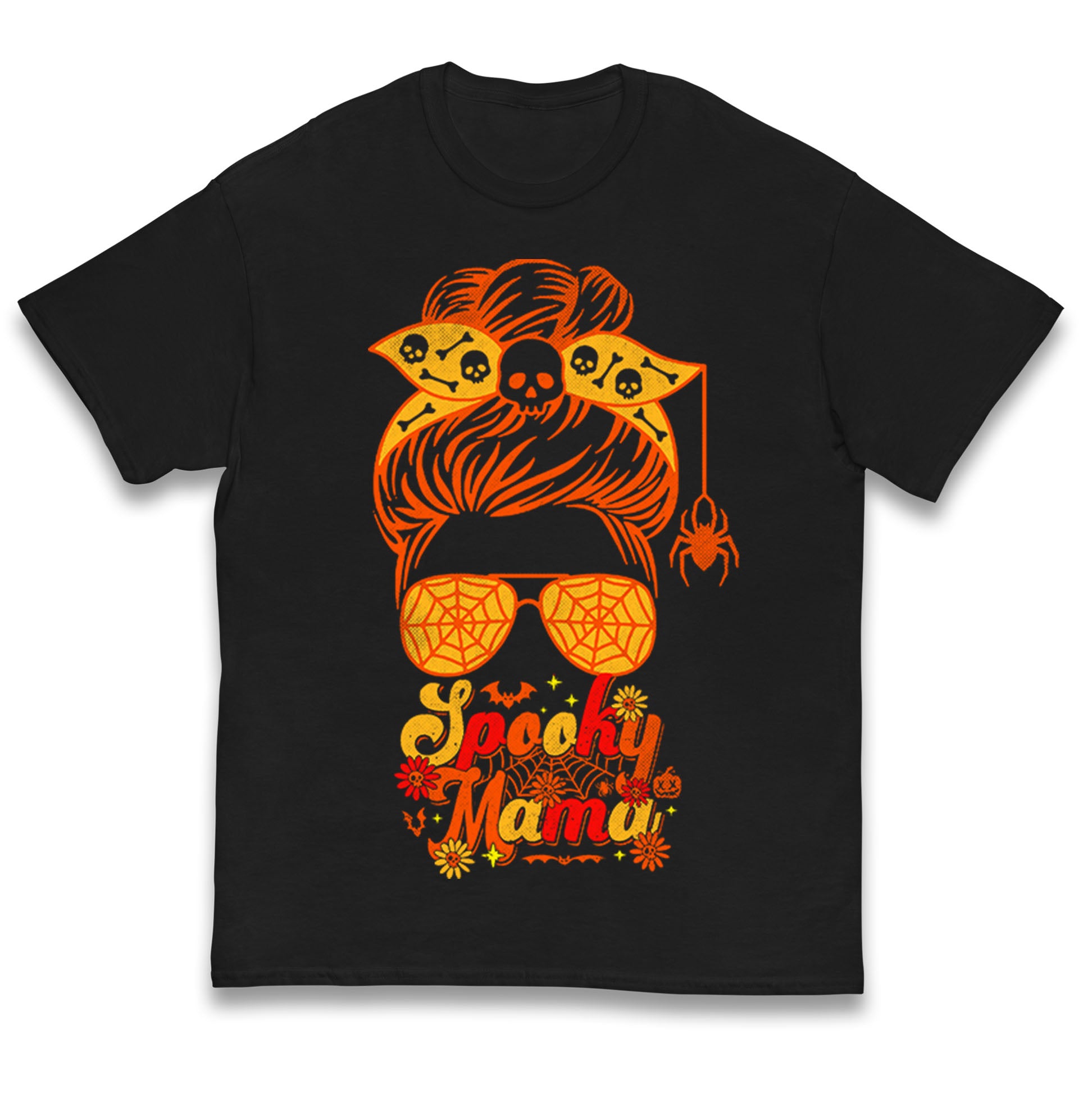 Spooky Mama Halloween Kids T Shirt 160