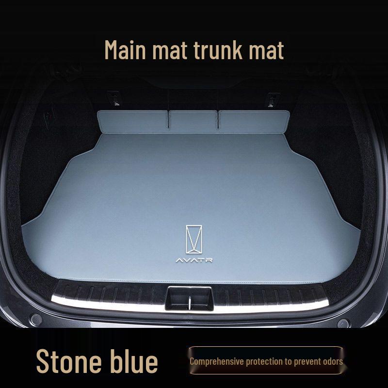 25 Avatr 12 Trunk Mats TPE Interior Modification Accessories - Surrounding Car Tail Box Mat Avatr 12 2025-2026