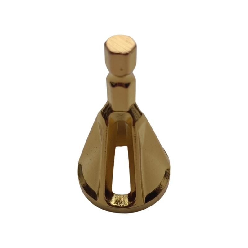 Functional Deburring Tool Kit with Triangular Hexagonal Grooves Accuracy Machining Essential for Engineers Craftsmen