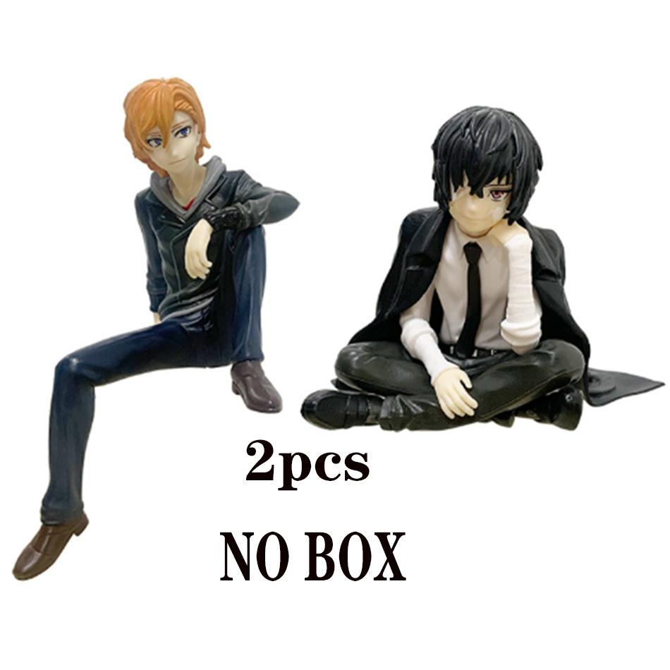 High Quality Furyu Bungo Zwerfhonden 13Cm Dazai Osamu Noedels Pers Figuur Japanse Cartoon Beeldjes Collectie Schattig Speelgoed