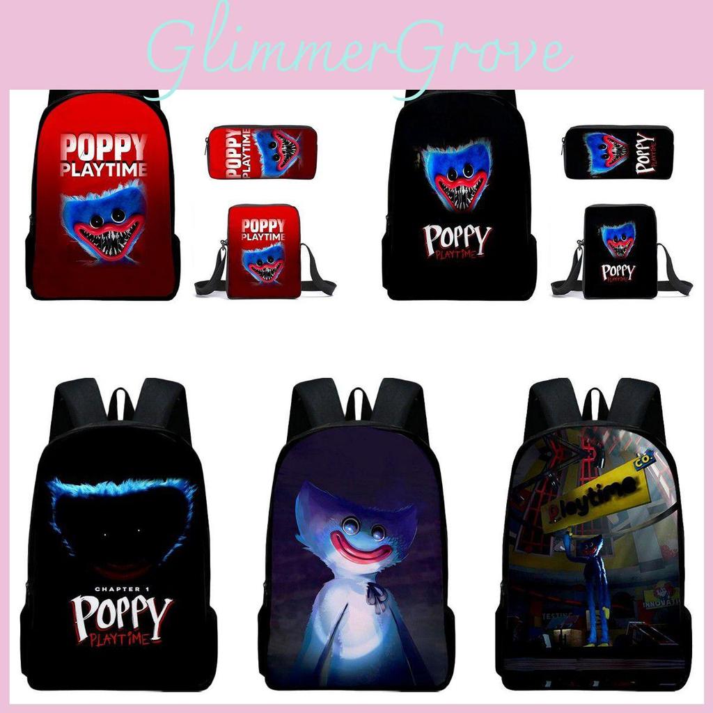 Poppy Playtime Huggy Wuggy Kissy Missy Backpack For Kids Stylish And Functional!