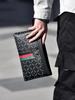 Luxury Men's Business Casual Clutch Bag - Stylish Large-Capacity Envelope Handbag
