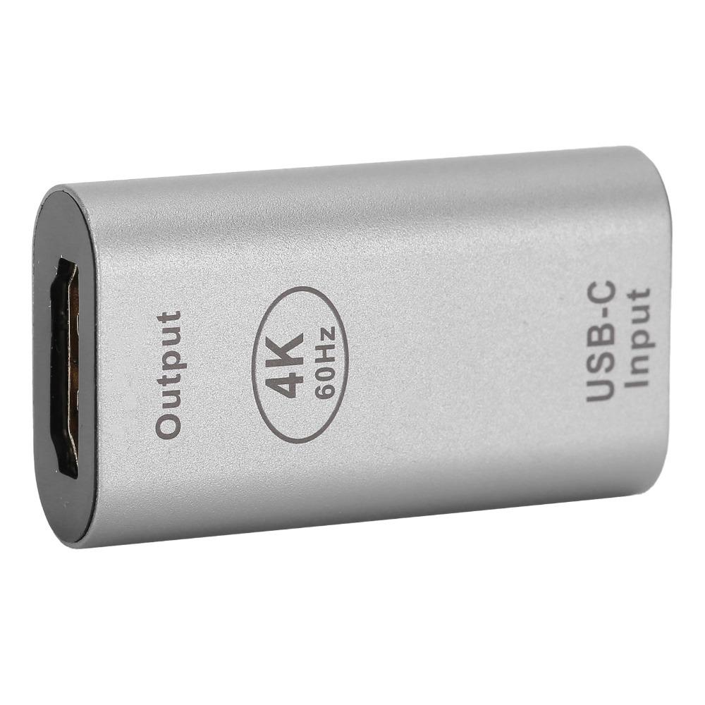 4K 60Hz Samice na Samici Adaptér Plug and Play USB C na HD Převodník Pro Android Zařízení