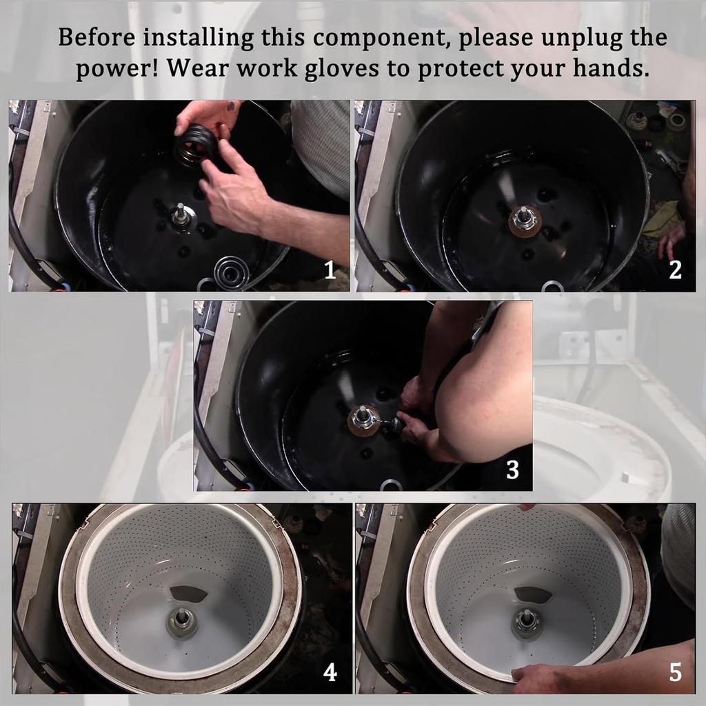 6-2095720 Washer Tub Stem Seal Repair Kit Faucets Water Leaking Solution Replacement Part for AP4390013 PS2351899