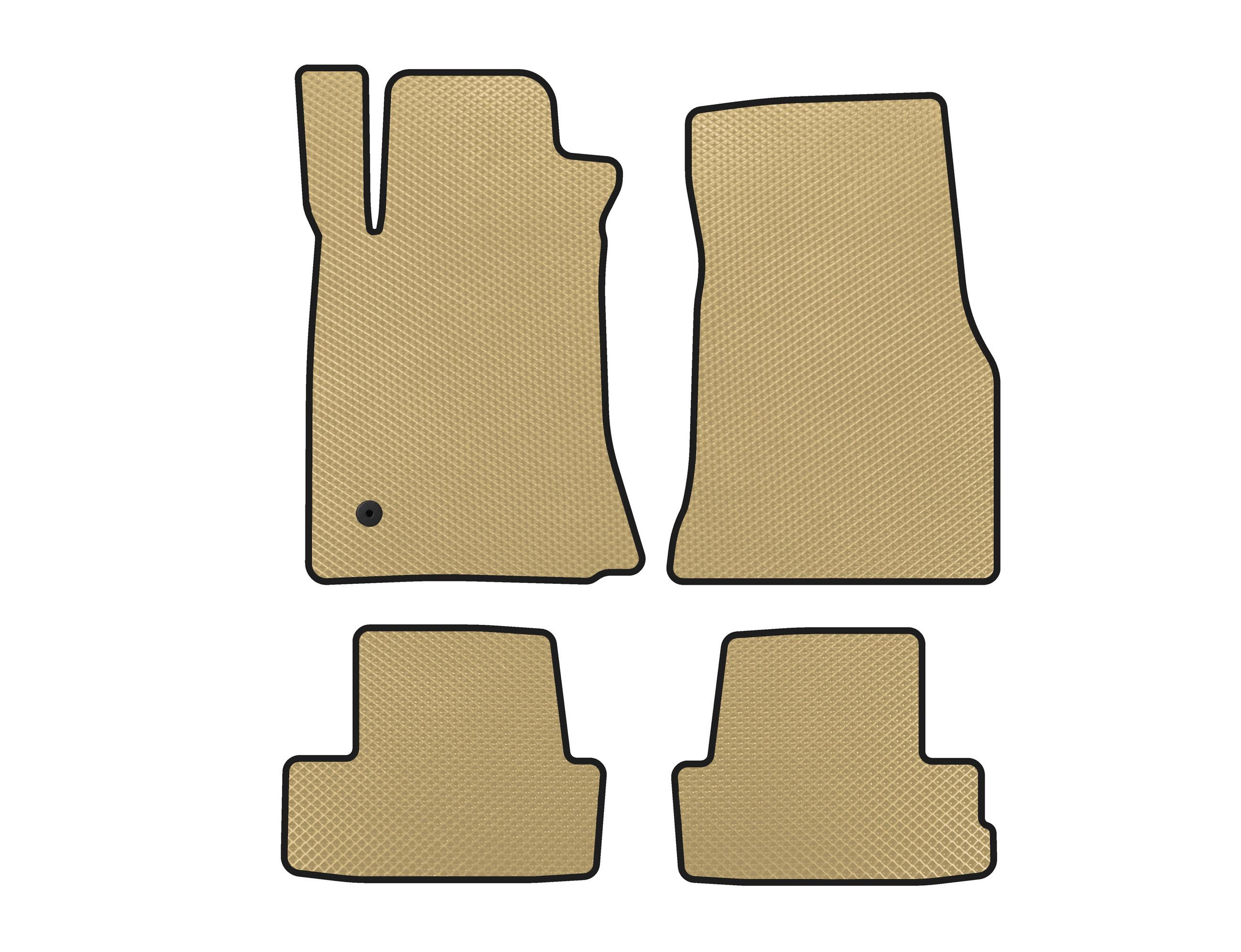 

EVA mats (2005-2009, GT, Coupe, Beige) for Ford Mustang