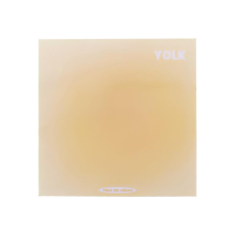 Egg Yolk Gradient Sticky Notes: Student & Office Memo Pads