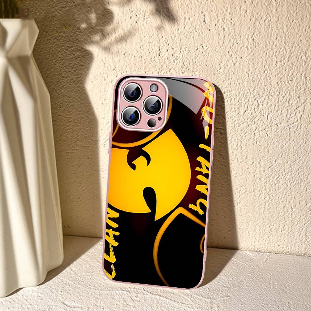 Fashion Trends WU-T-TANG CLANs Tempered Glass For Iphone 14 13 12 11 Pro Mini XS MAX 14Plus X XS XR Fundas