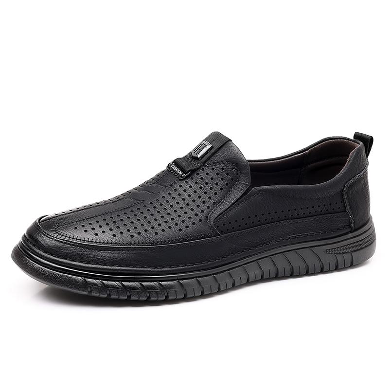 

Горячая распродажа, полые дышащие туфли-оксфорды, весна-осень, мягкая подошва, мужская повседневная обувь, мужская рабочая обувь для отдыха на природе 44