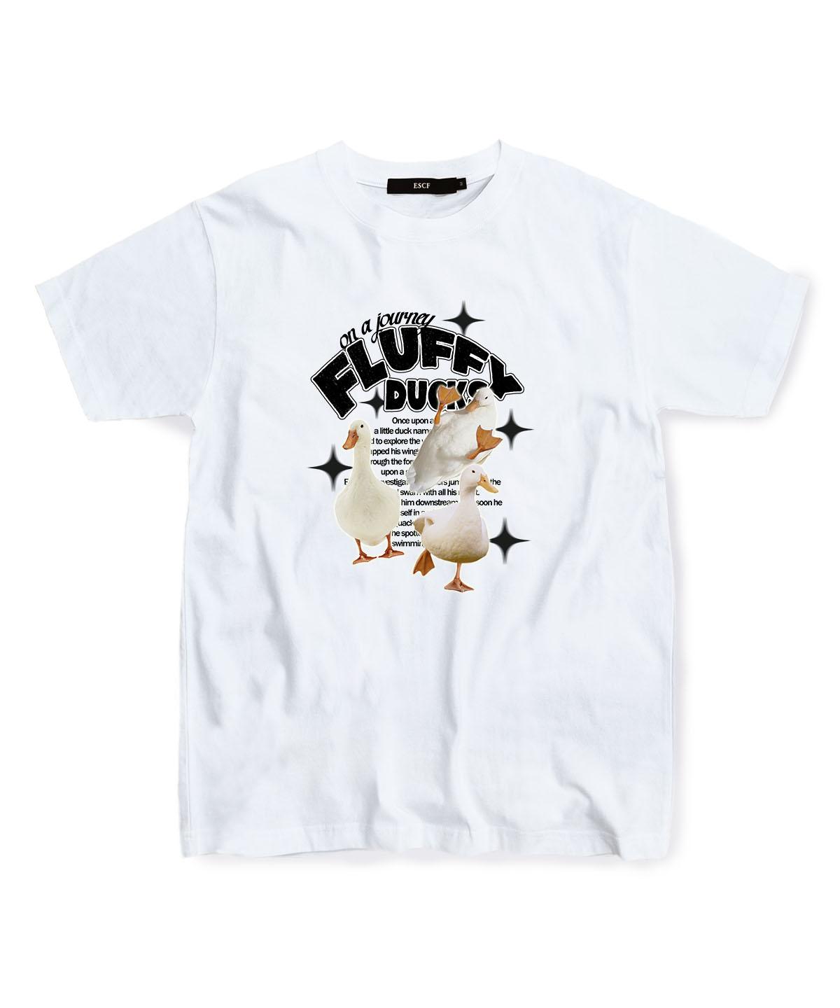 Escape From Black Adventure Duck T-Shirt White L