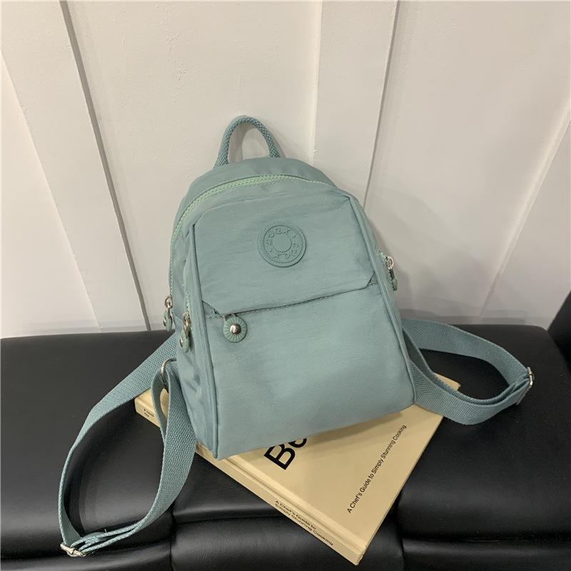 Schoolbag Japanese mini bag Oxford cloth backpack women's waterproof 1011 new fashionable versatile canvas small backpack