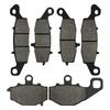 Motorcycle Front Rear Brake Pads for Kawasaki KLE 650 Versys 07-14 EX650 Ninja 650 ER6F ER650 ER6N 06-16 Z750 Z750S ZR750 04-07