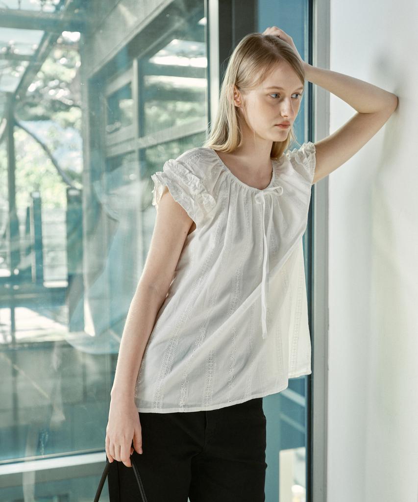 Jucy Judy Flare Lace Blouse J1Bl329J