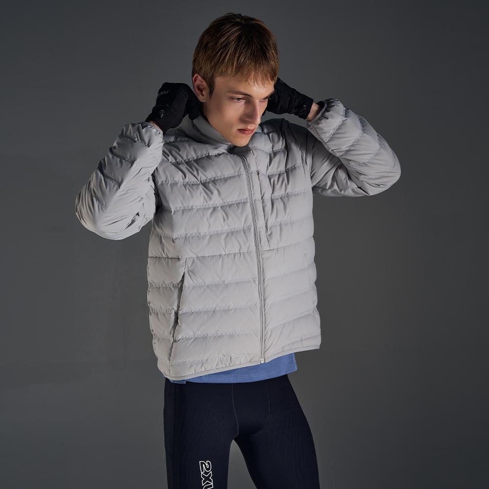2Xu Men'S Mid-Layer Down Jacket Grey_Mk0102Dgry-Gry