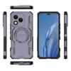 Pro Honor 400 Lite 5G Magnetický kryt Butterfly Armor Dutý Odvod tepla PC + TPU Kryt na telefon