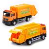 1/64 Man Garbage Truck Trash Bin Model Car Diecast Gift Toy Vehicle Kid